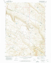 Download a high-resolution, GPS-compatible USGS topo map for Fields Basin, OR (1974 edition)
