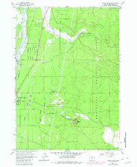 Download a high-resolution, GPS-compatible USGS topo map for Finley Butte, OR (1981 edition)