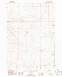 Download a high-resolution, GPS-compatible USGS topo map for Fire Lake, OR (1986 edition)