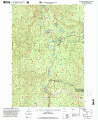 Download a high-resolution, GPS-compatible USGS topo map for Fish Creek Mountain, OR (1999 edition)