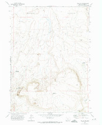 Download a high-resolution, GPS-compatible USGS topo map for Fish Fin Rim, OR (1974 edition)