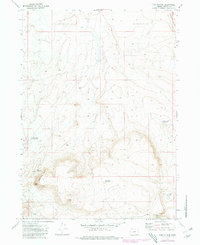 Download a high-resolution, GPS-compatible USGS topo map for Fish Fin Rim, OR (1971 edition)