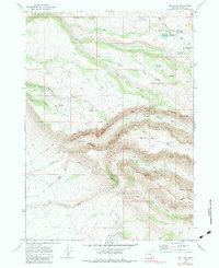 Download a high-resolution, GPS-compatible USGS topo map for Fish Lake, OR (1984 edition)
