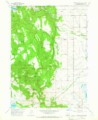 Download a high-resolution, GPS-compatible USGS topo map for Fitzwater Point, OR (1966 edition)