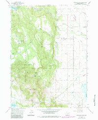 Download a high-resolution, GPS-compatible USGS topo map for Fitzwater Point, OR (1984 edition)
