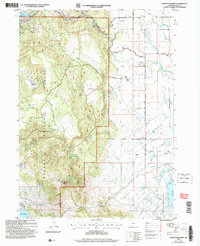 Download a high-resolution, GPS-compatible USGS topo map for Fitzwater Point, OR (2007 edition)