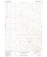Download a high-resolution, GPS-compatible USGS topo map for Flat Top Mtn SE, OR (1980 edition)