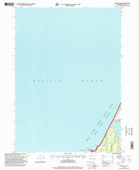 Download a high-resolution, GPS-compatible USGS topo map for Floras Lake, OR (1999 edition)