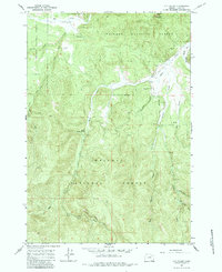 Download a high-resolution, GPS-compatible USGS topo map for Fly Valley, OR (1984 edition)