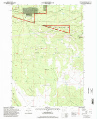 Download a high-resolution, GPS-compatible USGS topo map for Foreman Point, OR (1998 edition)