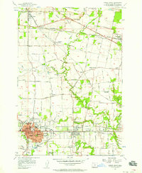 Download a high-resolution, GPS-compatible USGS topo map for Forest Grove, OR (1958 edition)