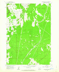 Download a high-resolution, GPS-compatible USGS topo map for Forked Horn Butte, OR (1963 edition)