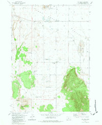 Download a high-resolution, GPS-compatible USGS topo map for Fort Rock, OR (1982 edition)