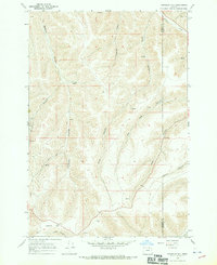 Download a high-resolution, GPS-compatible USGS topo map for Franklin Hill, OR (1970 edition)