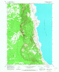 Download a high-resolution, GPS-compatible USGS topo map for Fremont Point, OR (1968 edition)