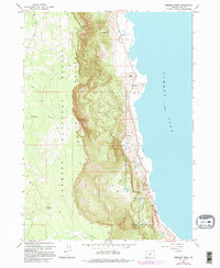 Download a high-resolution, GPS-compatible USGS topo map for Fremont Point, OR (1995 edition)