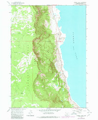 Download a high-resolution, GPS-compatible USGS topo map for Fremont Point, OR (1980 edition)