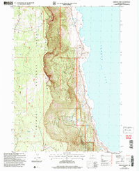 Download a high-resolution, GPS-compatible USGS topo map for Fremont Point, OR (2007 edition)
