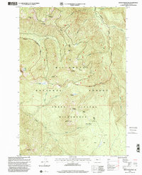 Download a high-resolution, GPS-compatible USGS topo map for French Mountain, OR (2001 edition)