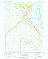 Download a high-resolution, GPS-compatible USGS topo map for Frenchglen, OR (1978 edition)