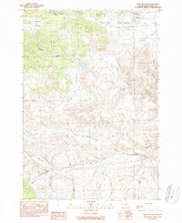 Download a high-resolution, GPS-compatible USGS topo map for Frog Hollow, OR (1990 edition)