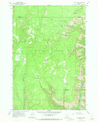 Download a high-resolution, GPS-compatible USGS topo map for Fry Meadow, OR (1971 edition)