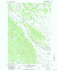 Download a high-resolution, GPS-compatible USGS topo map for Gales Creek, OR (1983 edition)