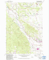 Download a high-resolution, GPS-compatible USGS topo map for Gales Creek, OR (1992 edition)