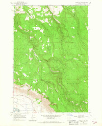 Download a high-resolution, GPS-compatible USGS topo map for Gasset Bluff, OR (1967 edition)