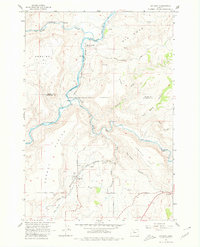 Download a high-resolution, GPS-compatible USGS topo map for Gateway, OR (1980 edition)