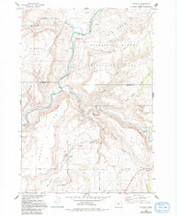 Download a high-resolution, GPS-compatible USGS topo map for Gateway, OR (1994 edition)