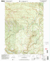 Download a high-resolution, GPS-compatible USGS topo map for Gearhart Mountain, OR (2007 edition)