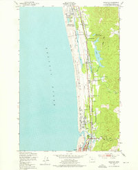 Download a high-resolution, GPS-compatible USGS topo map for Gearhart, OR (1976 edition)