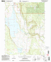 Download a high-resolution, GPS-compatible USGS topo map for Gerber Reservoir, OR (2007 edition)