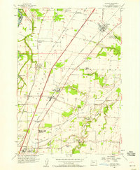 Download a high-resolution, GPS-compatible USGS topo map for Gervais, OR (1958 edition)