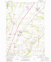 Download a high-resolution, GPS-compatible USGS topo map for Gervais, OR (1985 edition)