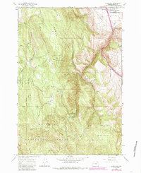 Download a high-resolution, GPS-compatible USGS topo map for Glass Hill, OR (1985 edition)