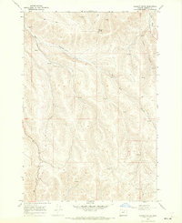 Download a high-resolution, GPS-compatible USGS topo map for Gleason Butte, OR (1970 edition)