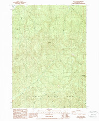Download a high-resolution, GPS-compatible USGS topo map for Goat Point, OR (1988 edition)
