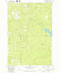 Download a high-resolution, GPS-compatible USGS topo map for Gobblers Knob, OR (1980 edition)