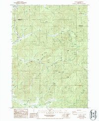 Download a high-resolution, GPS-compatible USGS topo map for Golden, OR (1986 edition)