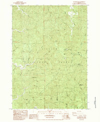 Download a high-resolution, GPS-compatible USGS topo map for Goodwin Peak, OR (1984 edition)