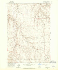 Download a high-resolution, GPS-compatible USGS topo map for Gooseberry, OR (1970 edition)