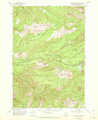 Download a high-resolution, GPS-compatible USGS topo map for Government Camp, OR (1972 edition)