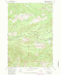 Download a high-resolution, GPS-compatible USGS topo map for Government Camp, OR (1980 edition)