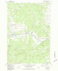 Download a high-resolution, GPS-compatible USGS topo map for Grand Ronde, OR (1983 edition)