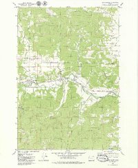Download a high-resolution, GPS-compatible USGS topo map for Grand Ronde, OR (1979 edition)