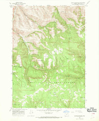 Download a high-resolution, GPS-compatible USGS topo map for Granite Meadows, OR (1969 edition)