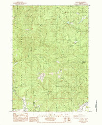 Download a high-resolution, GPS-compatible USGS topo map for Grass Mtn, OR (1984 edition)