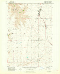 Download a high-resolution, GPS-compatible USGS topo map for Grass Valley, OR (1964 edition)